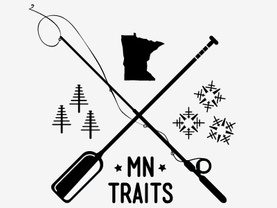 Minnesota Traits logo minnesota minnesota traits typography