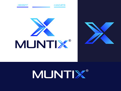 Modern X Letter Logo branding creative logo letter logo logo logo concept logodesign logodesigner logoinspiration logomaker logonew logotype modern logo