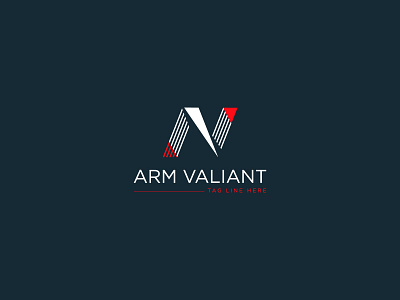 AV Letter Logo | logo design | Minimal AV Logo Concept