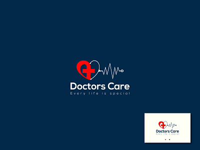 Doctors Care Logo Doctor Clinic Medical Logo Concept clinic logo creative logo doctor doctors care logo health health care health center logo design logo logo 2021 logo design logo designer logodesign logofolio logomaker logomark logos medical logo minimalist logo modern logo