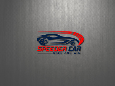 Racing Car Logo, Speeder Car Logo