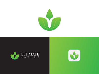 Ultimate Nature logo, Modern logo