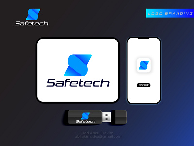 Tech Logo, Brand Identity, Logo Design