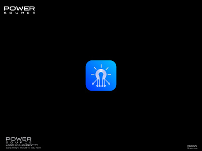 Power Source, App Icon, Logo Design