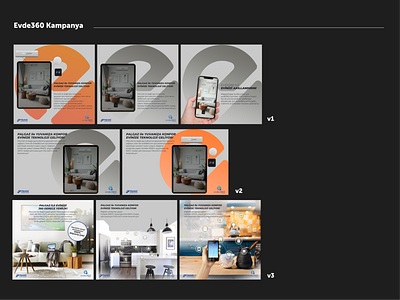 Evde360 Kampanya Projesi add advertising banner brand branding design figma graphic design illustration marketing mobil vector web