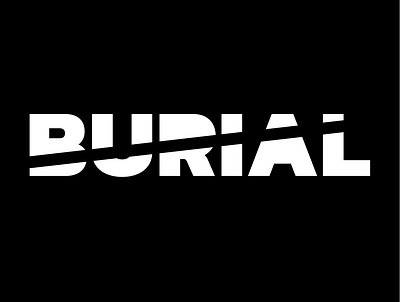 Burial Logo Redesign behance burial design figma graphic design illustration logo music rave redesign vector