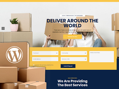 Movers And Packers Designs Themes Templates And Downloadable Graphic Elements On Dribbble