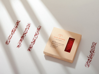 Saffron box box branding design graphic design iran package packaging persian saffron