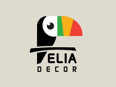 Elia Decor LOGO Design