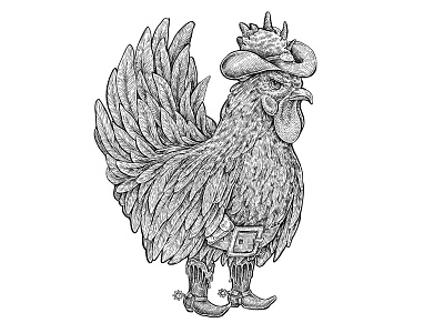 Wild West Rooster