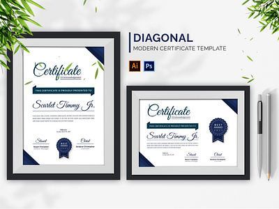 Diagonal Certificate