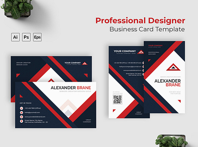 Professional Designer Business Card business card graphic template