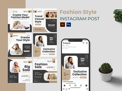 Fashion Style Instagram Post