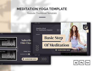 Meditation Yoga Youtube Thumbnail relaxation