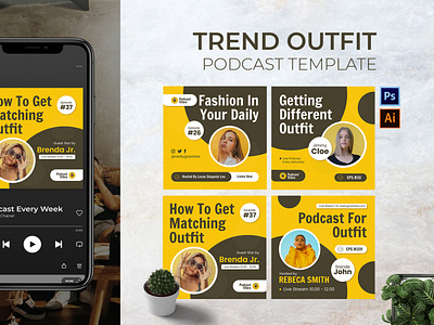Trend Outfit Podcast Cover casual