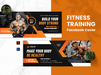 Fitness Training Facebook Cover health