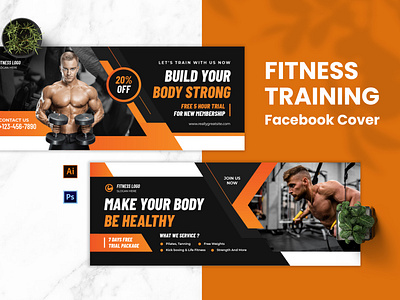 Fitness Training Facebook Cover