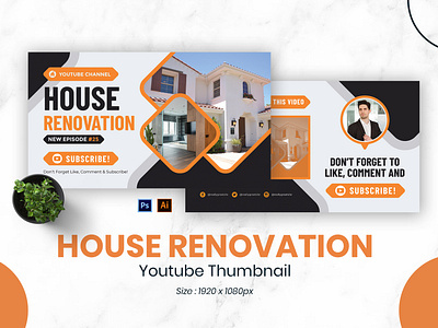 House  Renovation Youtube Thumbnail