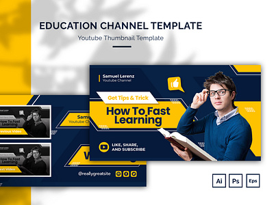 Education Channel Youtube Thumbnail online