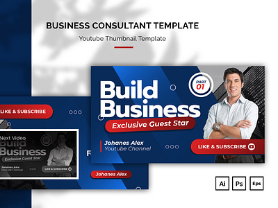 Business Consultant Youtube Thumbnail investment