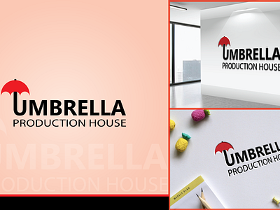 Umbrella Production House brand identity brand logo logo logodesign logotype