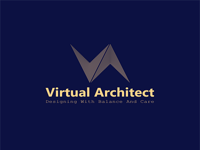 Virtual Architect Logo 2020 new logo abastact architect logo atik chowdhury best logo brand logo brand logo 2021 creative logo logo animation logo design logo2021 logodesign logotype new logo virtual virtual architect virtual arcitech virtual logo