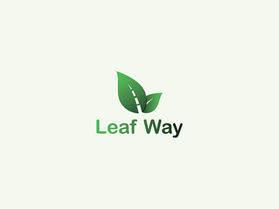 Leaf Way 2020 new logo abastact atik atik chowdhury best logo best logos brand logo creative logo green leaf leaf way logo logo 2021 logo animation logo design branding logodesign logotype new logo way logo