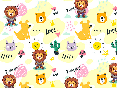 seamless pattern textile prints pattern design