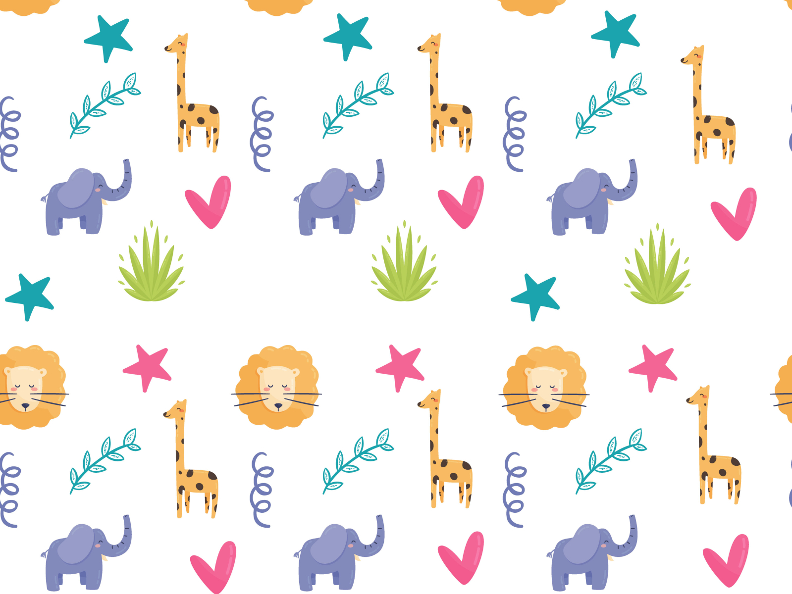 Kid pattern by The Graphics Hut on Dribbble