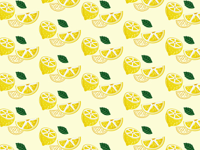 lemon artwork fabric design fabric pattern illustration pattern