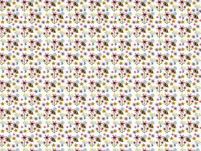 Bee pattern