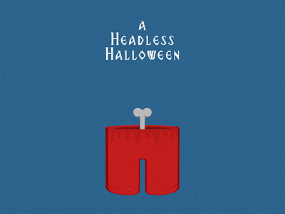 A Headless Halloween amongus design digital dribbbleweeklywarmup fanart halloween illustration