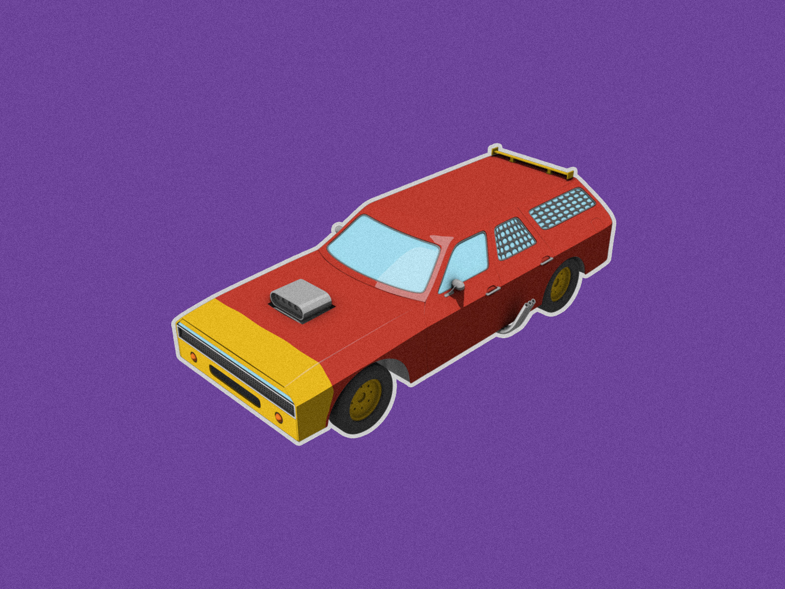 The Flynn Fletcher Car (Phineas and Ferb) by Clef D'Souza on Dribbble
