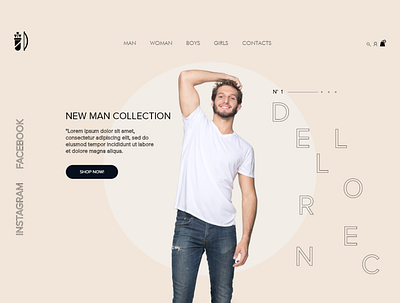 E-commerce redesign concept 2020 behance brand e comerce prototype store ui uidesign ux web webdesign