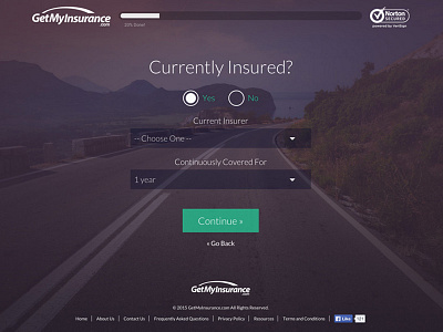 New Animated Form for GetMyInsurance.com