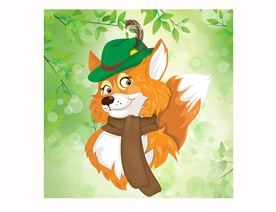 Fox animal cartoon cartoon character character cute design fox graphicdesign illustration vector