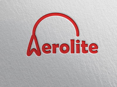 aerolite mockup app branding design graphic design icon illustration logo minimal typography vector