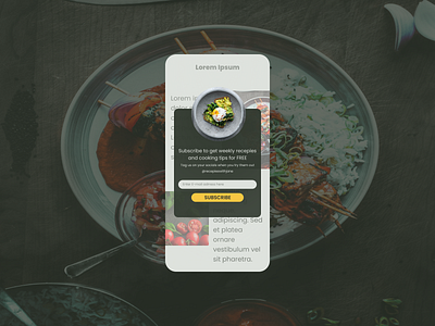 Day 016 | Pop-Up/Overlay app dailyui dailyuichallenge day 016 day 16 design graphic design mobile app overlay popup ui ux