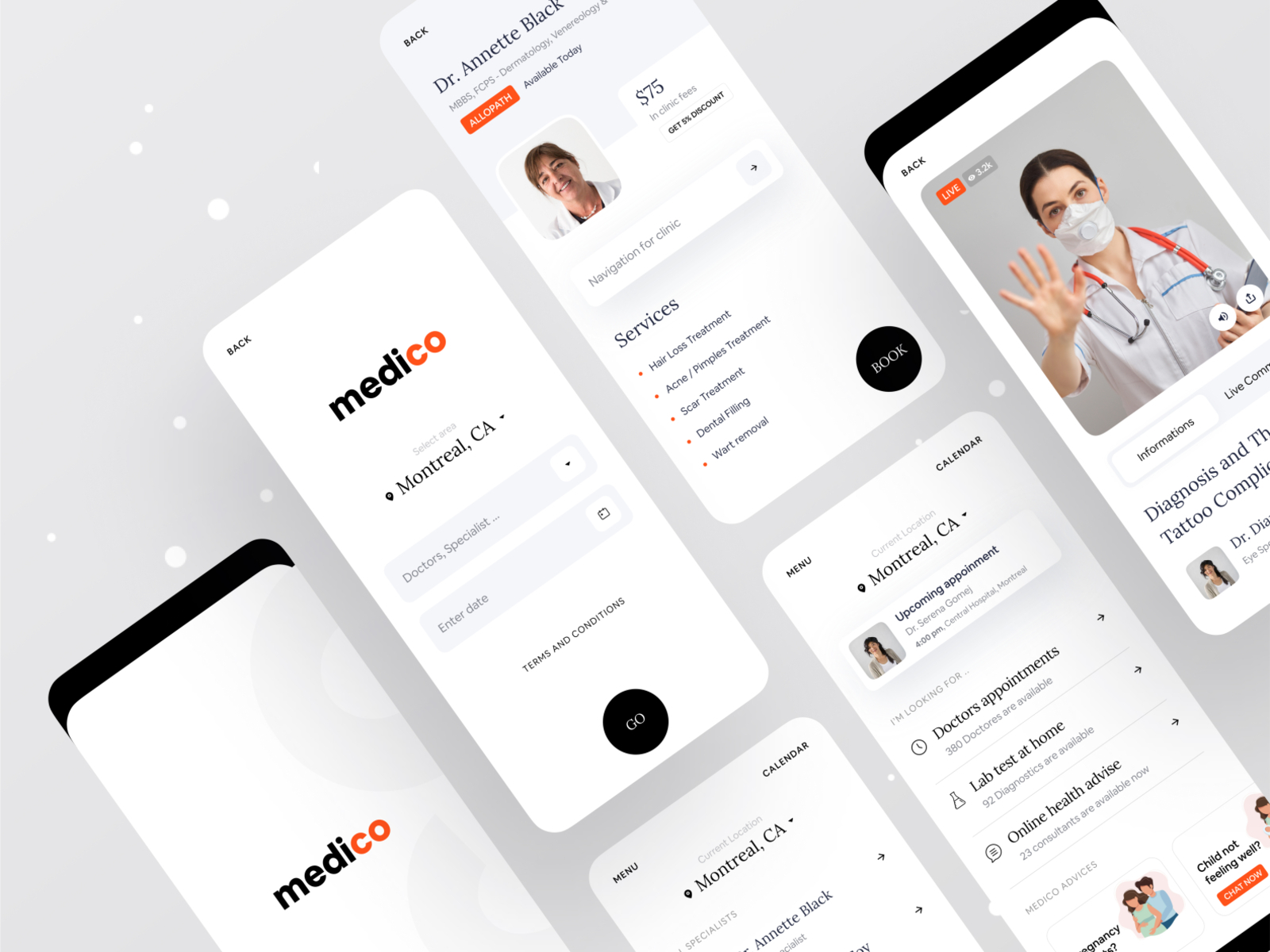 Medico by Jeremy Johnson on Dribbble