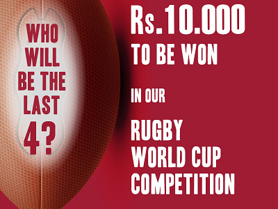 Rugby World Cup Promo coperate creative design facebook minimal modern promo social media