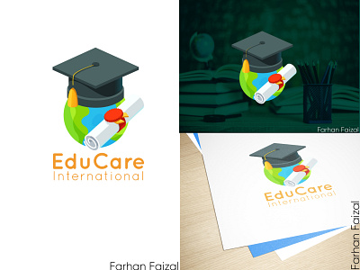 EduCare Logo Redesigning branding coperate creative design illustration logo minimal modern vector