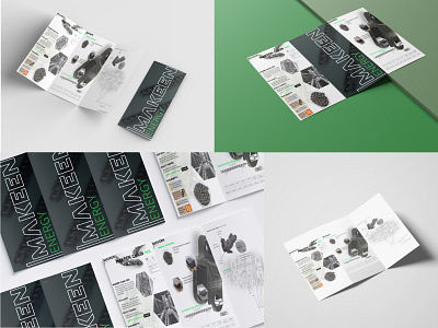 TriFold Flyer for Makeen Energy : Chain Belt Sector