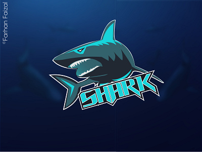 Mascot Design - Shark adobe adobe illustrator creative design illustration inspiration mascot design mascot logo modern shark vector