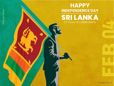 Independence Day: Mother Sri Lanka celebration creative design digital art digital illustration digitalart illustration independence day modern sri lanka vector