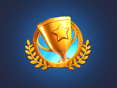 Cup achievement cup game gold icon win