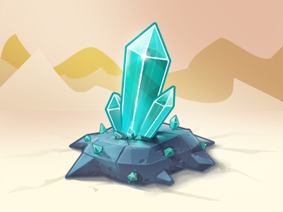 Crystal Icon crystal game icon inapp stone