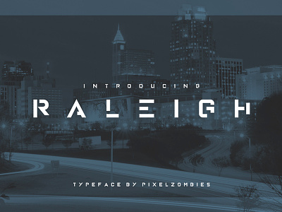 Raleigh - Typeface for Sale