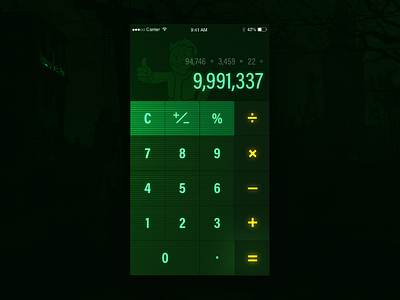 Daily UI 004 - Calculator