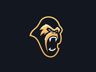 Gorilla Mascot Logo eSports Team by Travis Howell 🍻 for Creative ...