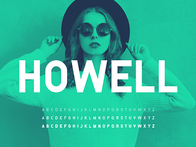 Howell Typeface create creation font narrow process sans sans serif text type typography wip